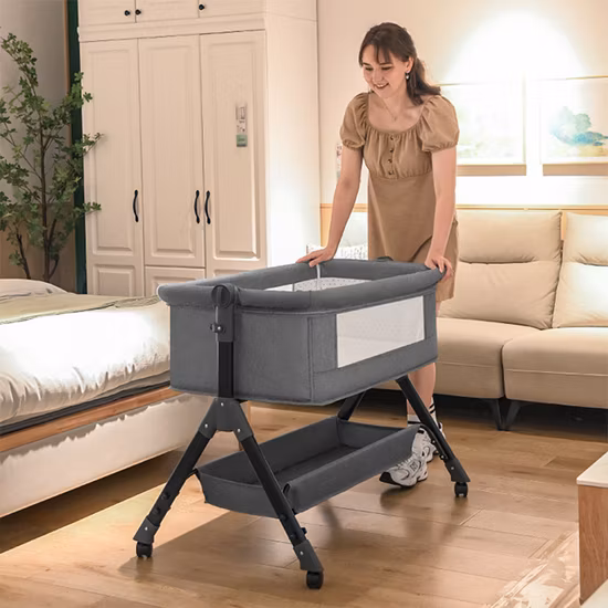 Berços confortáveis ​​para bebês, berço agitador, cama infantil, berço para viagens